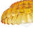 1-Golden brown dimmable glass pendant light