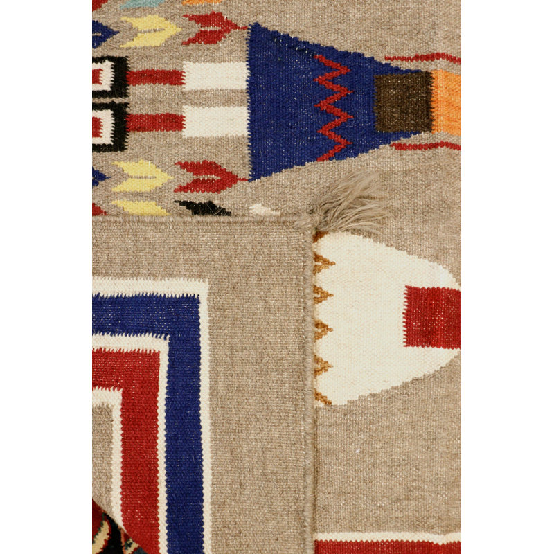 Striped Area Rug in Mocha