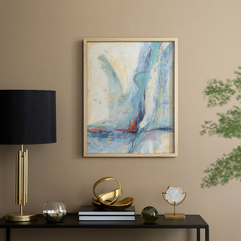 «Cracking Open II», reproduction encadrée - bois massif, Naturel, H 11 po x l 9 po