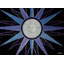 Tapisserie étoile en coton soleil lune-837366273-837366299