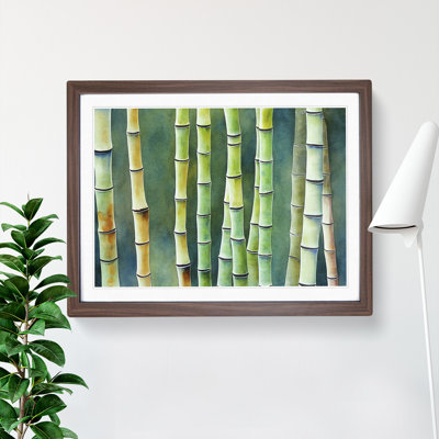 Watercolour Bamboo Forest Vol.3 - Single Picture Frame Painting