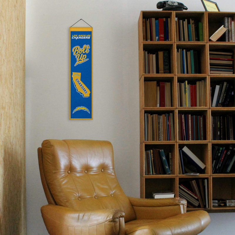Décoration murale NFL Los Angeles Chargers Icon, 8 x 32 po, Les Chargers de Los Angeles - NFL