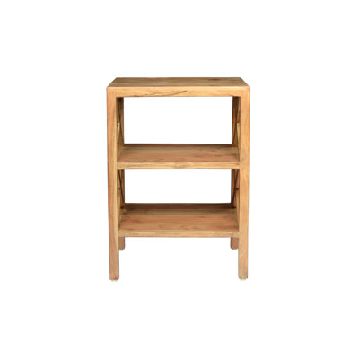 Yosaira Solid Wood End Table