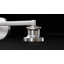 Éclairage pour meuble-lavabo à 3 lumières à intensité variable avec abat-jour en verre Keever-107240181