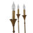 Kathleen Chandelier - Gilded Gold