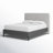 Behzat Upholstered Panel Bed-87327957