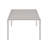 Magers Aluminum and Tempered Glass Outdoor Coffee Table-1915019086
