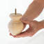 1 pied rond en bois franc massif 4-1 / 2 po x 3-1 / 4-87114374-132258317