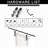 5-Lites Glass Sliding Barn Doors with Installation Hardware Kit-102714980-102714973