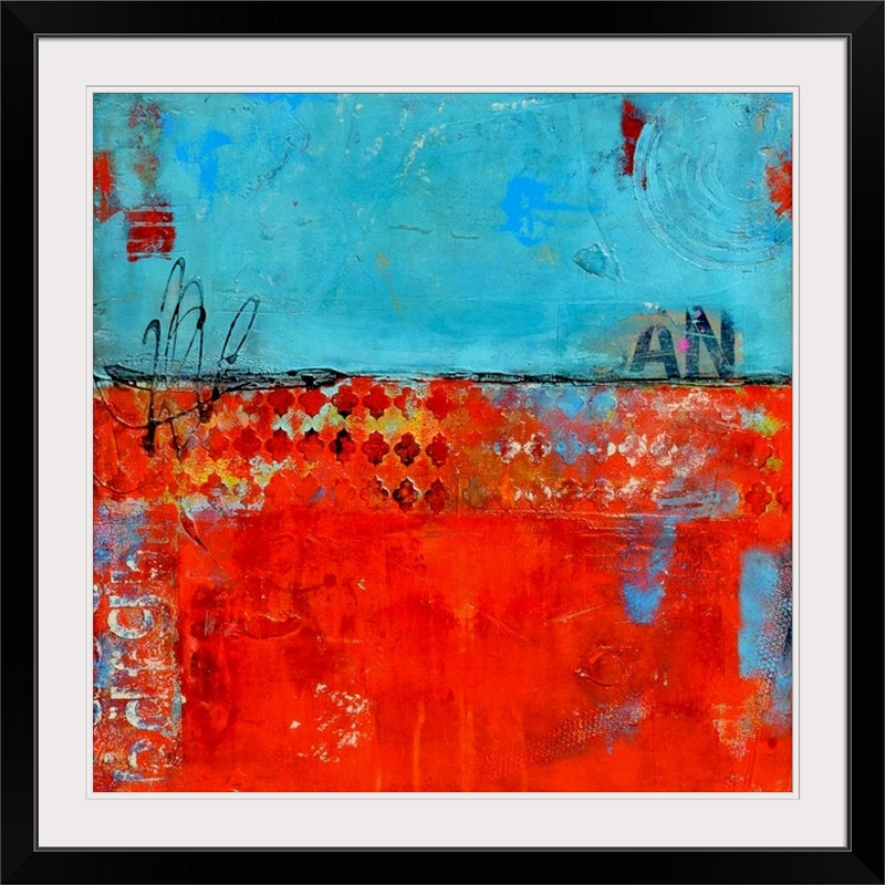 «Circus Games» par Aniello, impression, H 35 po x l 35 po x P 1,5 po, Toile