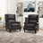 Atilio 30.5" Wide Manual Standard Upholstered Recliner-1265460398