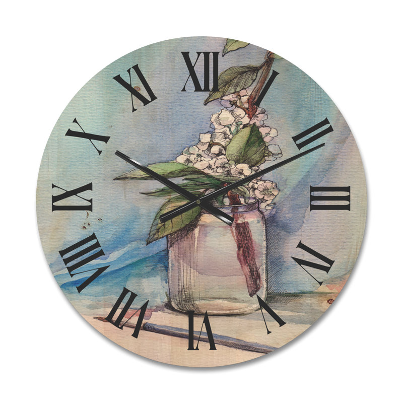 Horloge murale Cherry Blossom, Petit