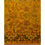 Overdyed Hand-Knotted Wool Modern-Contemporary Gold Area Rug 3' 2" x 5' 1"
