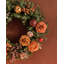 Couronne à fleurs artificielles 18 po