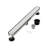FINE FIXTURES 32-Inch Linear Shower Drain, Tile Insert & Grate 2-in-1 Design, Rounded Edge, 10-Gauge Stainless Steel, Center Outlet, Hair Strainer Included-126703194