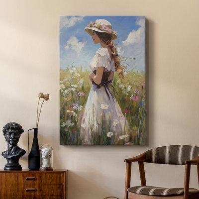 WOMEN Series CCXCI - Toile tendue avec châssis Premium - Prêt à être accroché