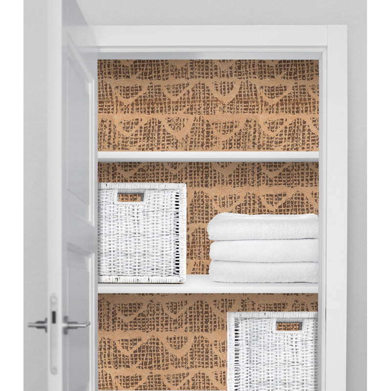 Panneau de papier peint en tissu finement tissé 24 po x 144 po «Natural Texture» par Casa Fine Arts