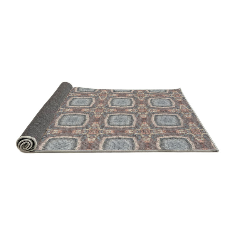 Geometric Indoor Rug, Round 5'
