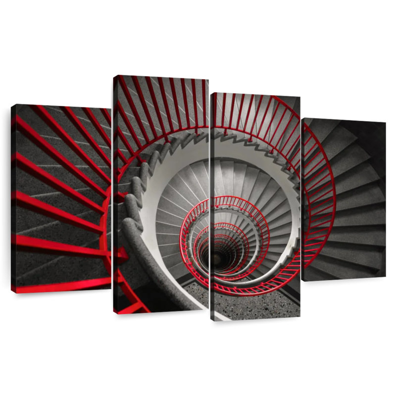 Escalier en colimaçon Lilie Pop, H 42 po x l 68 po