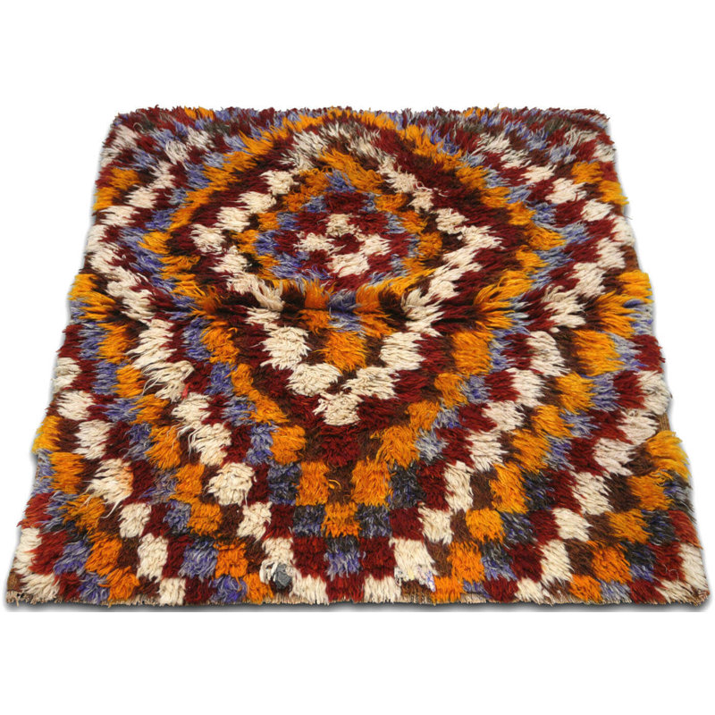 One-of-a-Kind 4' X 4'5 Area Rug