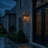Bourbon Street Style 19-Inch Standard Bracket Gas Copper Lantern | Handcrafted Louisiana Outdoor Wall Light | Flambeaux Lighting-2069153228
