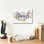  «Flourish» par Marlee Ash, art mural sur toile, 16 po x 12 po