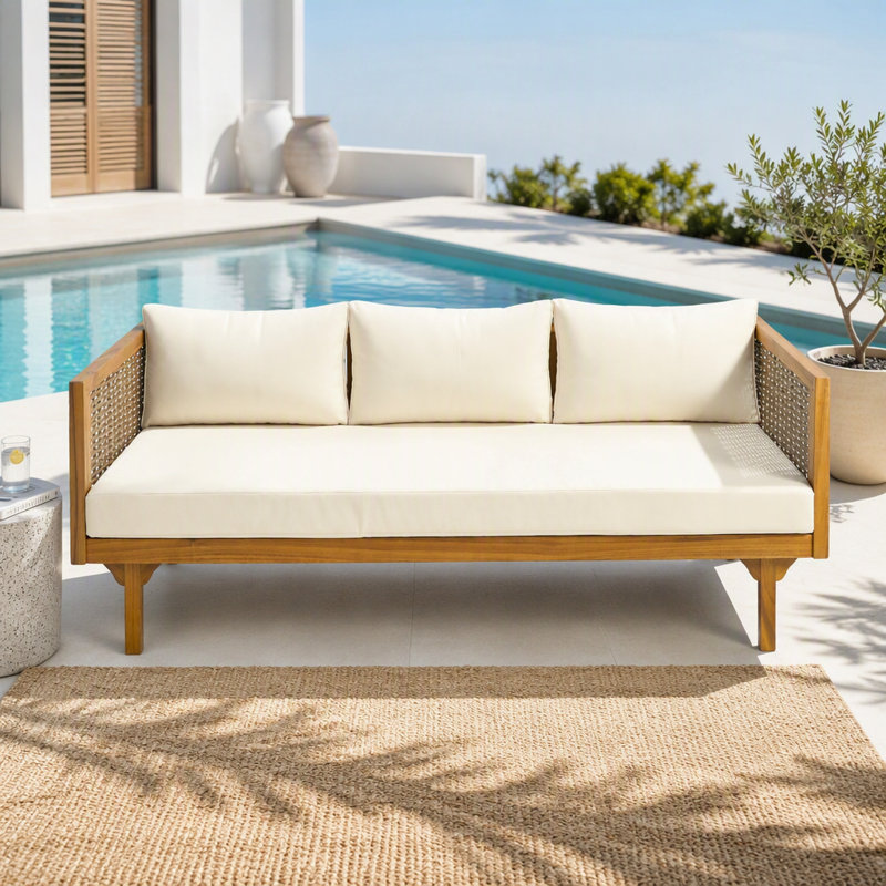 Canapé de patio, Beige