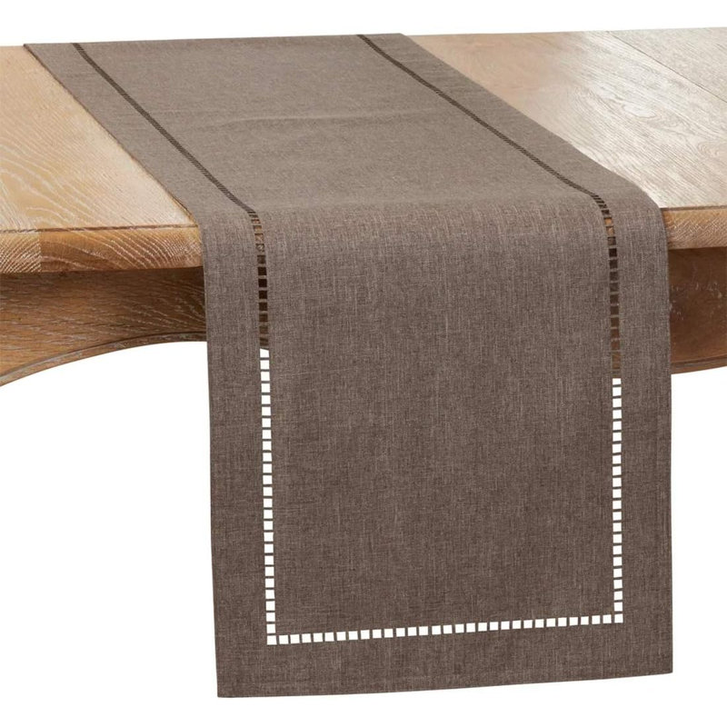 Chemin de table 14 pi, L 120 po x l 14 po, Gris anthracite