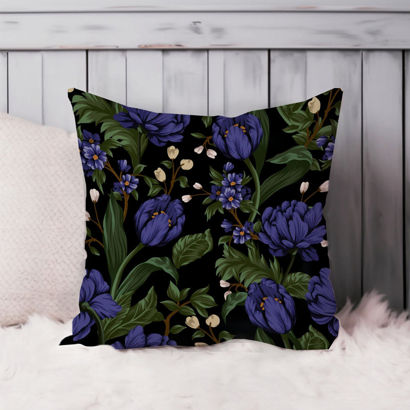 Floral Flower Elegance XII Modern, 16"H x 16"W