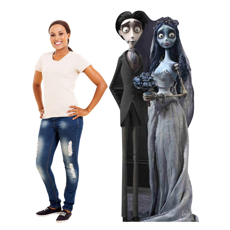 Corpse Bride and Groom Life-Size Cardboard Cutout