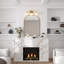 Éclairage pour meuble-lavabo moderne à 3 lumières en laiton vieilli-288885247-288885243-288885242