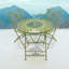 Windermere 2-Person Metal Patio Foldable Dining Set – Stylish Durable Round Table & Chair Set for Garden & Outdoor Seating-1902485774