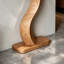 Table console en bois en forme de S-485466211-485466220