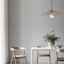 Vintage Glam Chandelier, 50 cm Diameter, Adjustable Height 110 cm, Metal Body, E27 Socket Max 40W, Lighting Fixture for Living Room, Dining Room & Entryway, IP20 Rated, & Durable Design-2110068333-2110068336