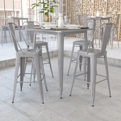Table carrée intérieure / extérieure Angeleca