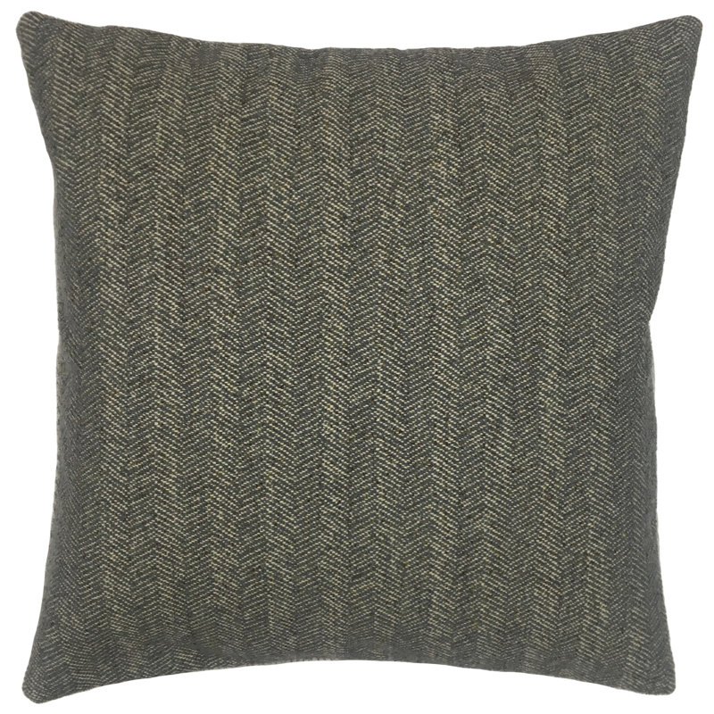  Housse de coussin d'extérieur carré et insert, 24 po x 24 po, Brun