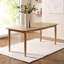 Coffelt Extendable Solid Wood Base Dining Table