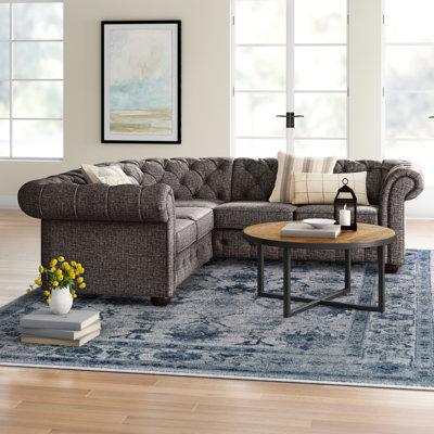 Dunn Upholstered L-Shaped Sectional Symmetrical