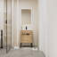 Meuble-lavabo simple 24 po avec comptoir en céramique Wilmore