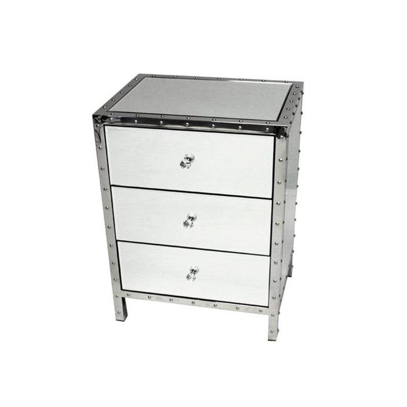 Table de chevet 3 tiroirs Celestia