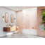 Porte de baignoire à charnière entièrement sans cadre 66,5 po x 58,25 po Illume-115146013