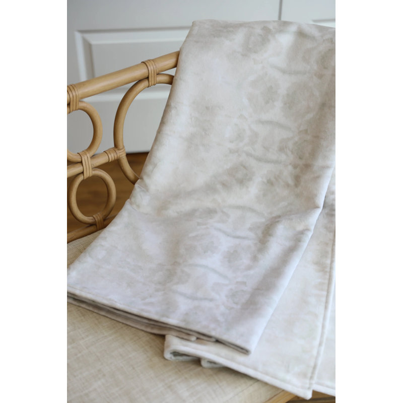 Trees Luxury Throw, Spa Blue