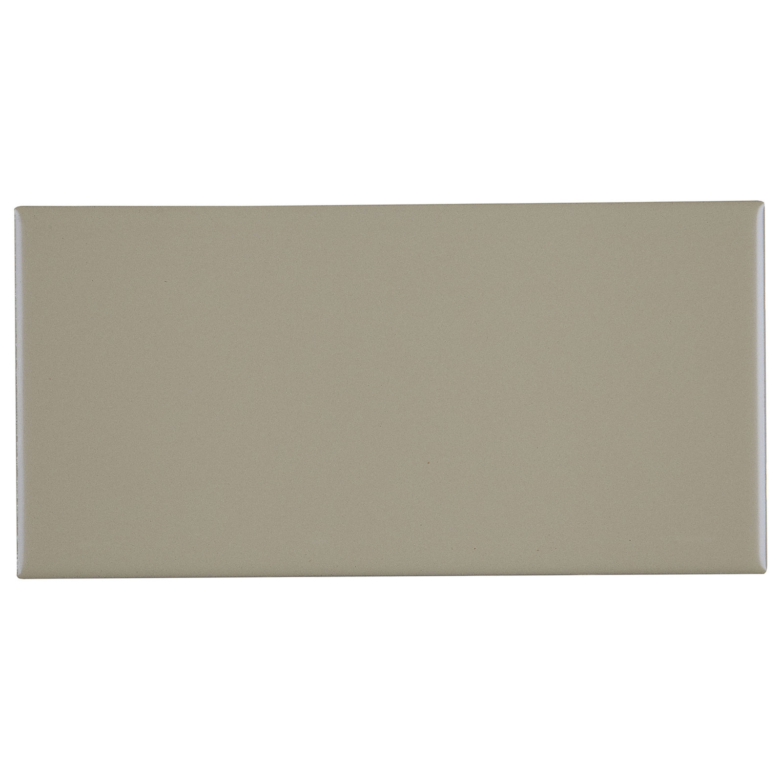 Berkeley 4" x 8" Ceramic Subway Tile, Matte Architectural Gray