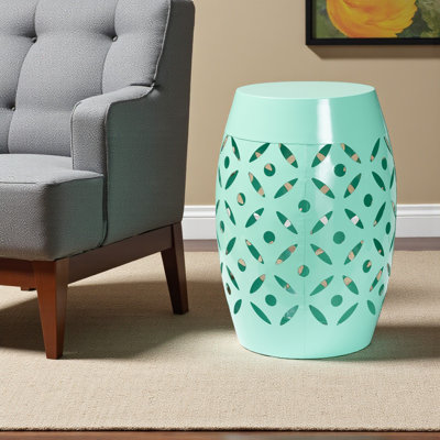 Winter Metal Outdoor Side Table
