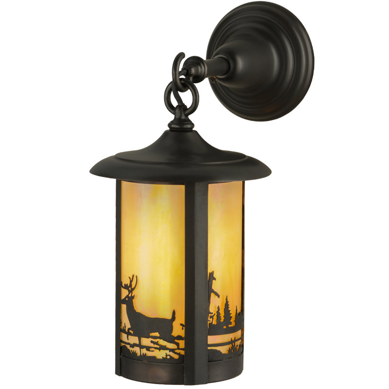 Wall Light, 15" H x 7.5" W x 11.5" D