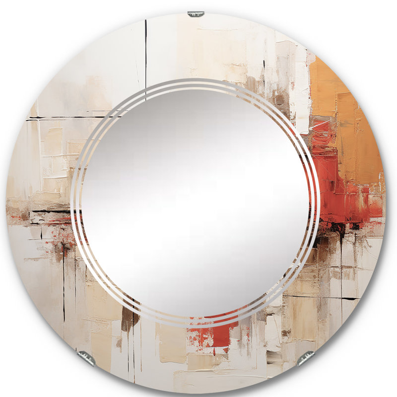Botein - Modern Wall Mirror Round, 24 po x 24 po
