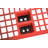 Red Plastic Nestable Skid