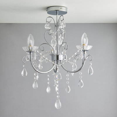 Osias Glass Semi Flush Mount