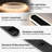 2 Pack Long Oval Outdoor Modern LED Wall Light, 3000K-6000K Dimmable Outdoor Wall Sconces Waterproof Wall Mount Lighting Fixture Rectangular Black Wall Lights For Porch Garage-91561035-91561029