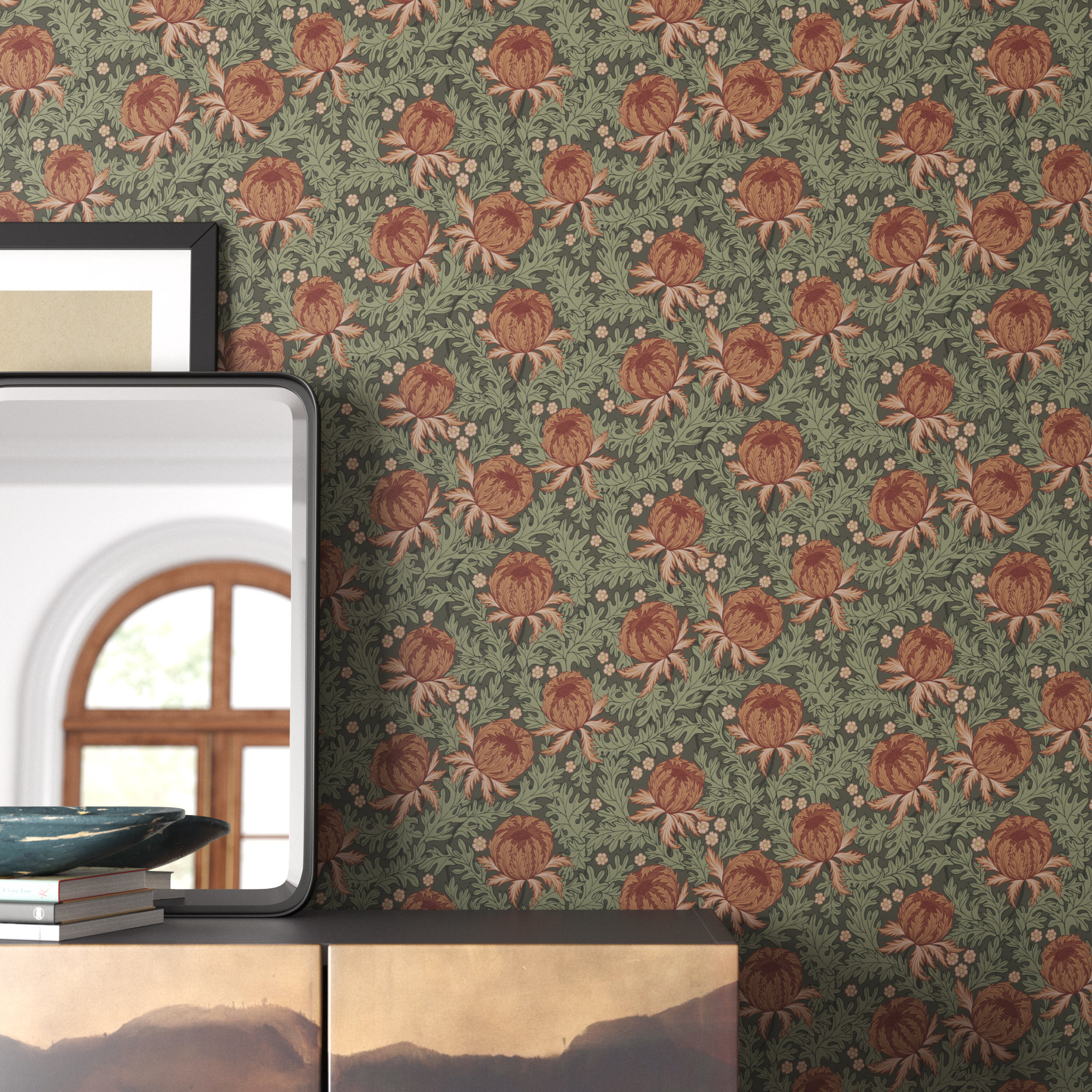 Clary Flowers Wallpaper